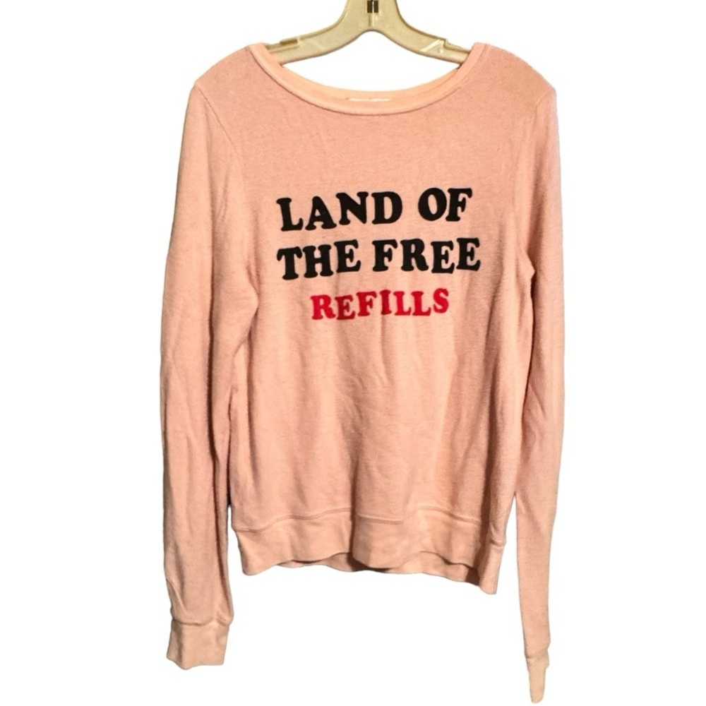 Wildfox "Free Refills" Jumper Top